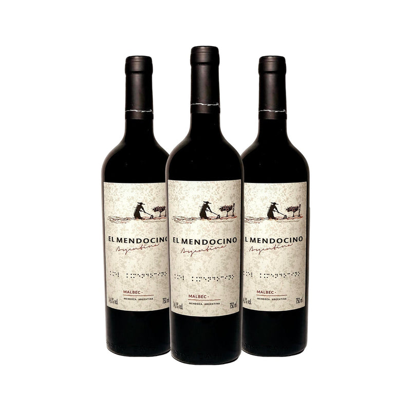 Kit 3 El Mendocino Malbec