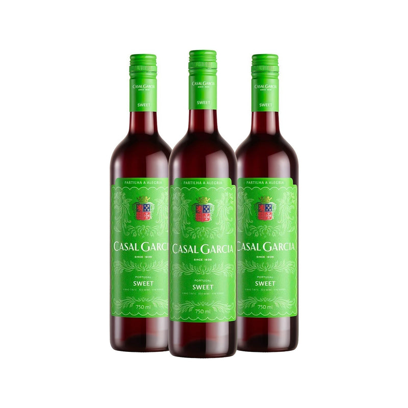 Kit 3 Casal Garcia Vinho Sweet Tinto