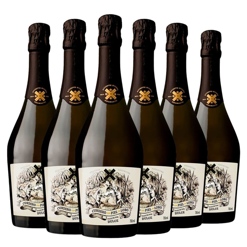 Kit 6 Espumantes Cordero Con Piel de Lobo Dulce