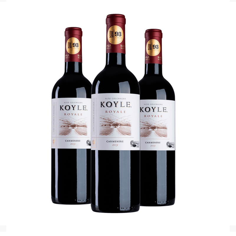 Kit 3 Koyle Royale Carménère