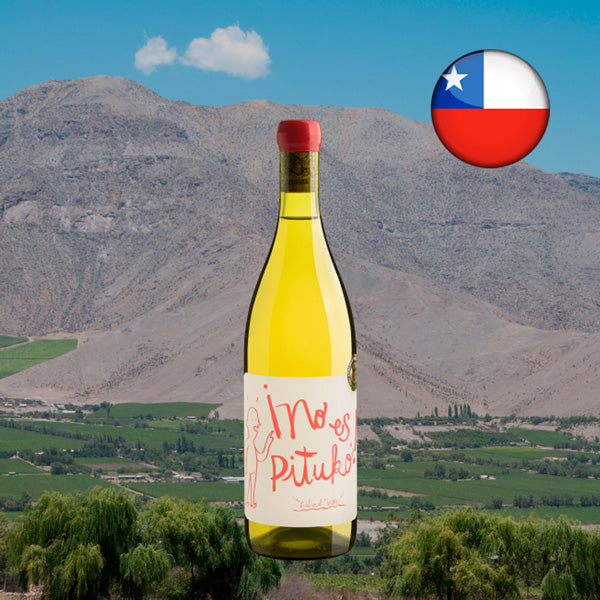 No es Pituko Chardonnay 2022 Vinho Branco Chileno