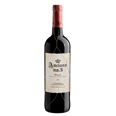 Anciano no. 3 Tempranillo Rioja DOCa Vinho Tinto Espanhol